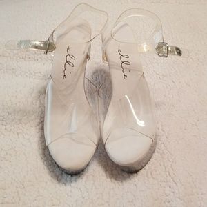 Clear Platform Shoes